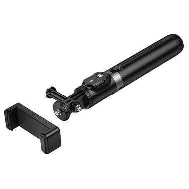 Штатив HOCO K101 Prestigio multifunctional tripod Black (6942007673952) фото №6
