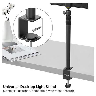 Штатив-держатель Ulanzi Vijim Desktop Extendable Light Stand (UV-2248 LS01) (2248) фото №7
