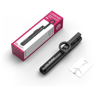Селфи-трипод Ulanzi SK27 Tripod Tripod Selfie Stick(Magnetic Version) Black (S016) фото №2