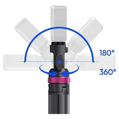 Штатив Ulanzi MT-89 Quick-Release Light Stand with Cold Shoe Mount (39-208cm) (T082 MT-89) (T082) фото №7