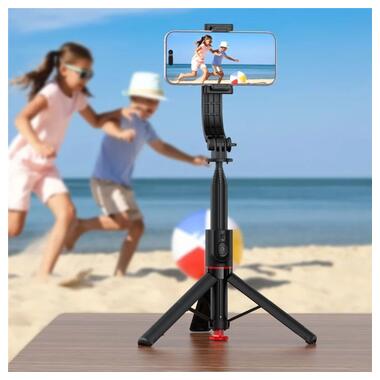 Селфи-монопод ACEFAST E42 supports automatic selfie stand opening Black (6974316286134) фото №6