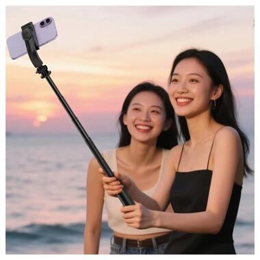 Селфи-монопод ACEFAST E42 supports automatic selfie stand opening Black (6974316286134) фото №7