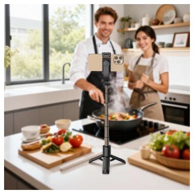 Селфи-монопод ACEFAST E43 Supports automatic selfie stand opening Black (6974316286141) фото №9