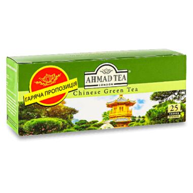 Чай Ahmad Tea Китайський Зелений 25х1.8 г (54881011198) фото №1
