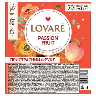Чай Lovare Passion fruit 50х2 г (lv.72151) фото №1