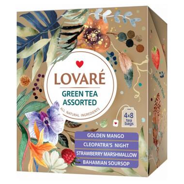 Чай Lovare Green Tea Assorted 32 шт (79655) фото №1
