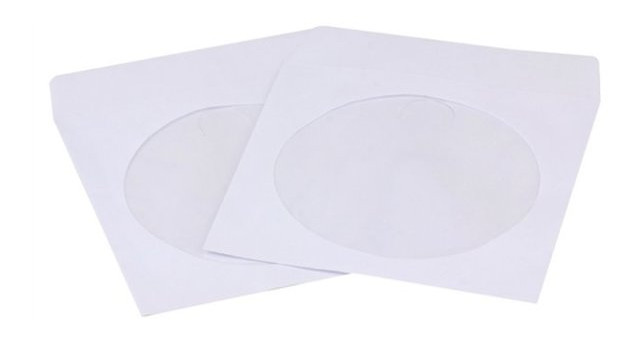 Конверт WWM з віконцем для CD/DVD-дисків 100 psc Pack фото №1