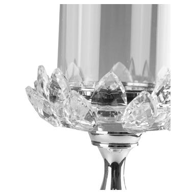 Свічник Ватель скляний святковий 65.5 см (HP440) фото №4