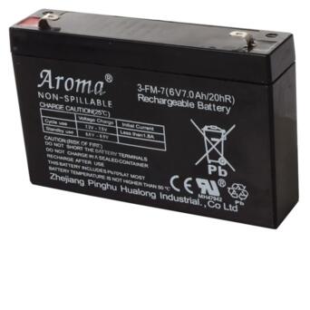 Акумуляторна батарея універсальна Aroma 6V7Ah-BATTERY фото №1