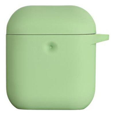 Чохол 2E для Apple AirPods Pure Color Silicone 3.0 мм Light green (2E-AIR-PODS-IBPCS-3-LGR) фото №1