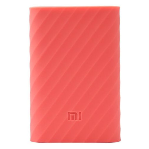 Чехол Xiaomi Mi Power Bank 10000 mAh Silicone Protective Case Red фото №1