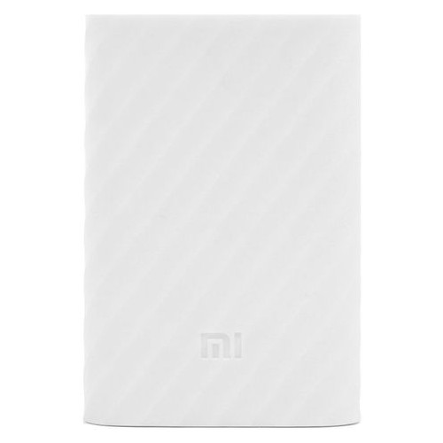Чехол Xiaomi Mi Power Bank 10000 mAh Silicone Protective Case White фото №1