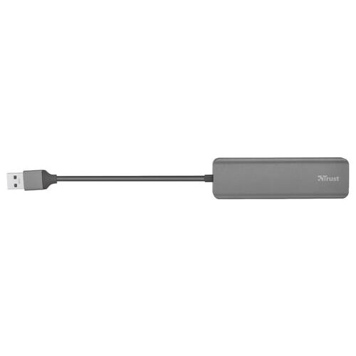 Хаб USB Trust Halyx 4-Port USB-A 3.2 ALUMINIUM фото №14