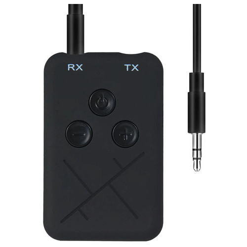 Аудио адаптер Lesko RT-XT-10 Bluetooth Черный (3488-9779) фото №1