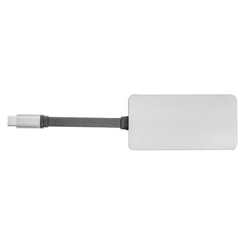 Концентратор USB-C PowerPlant CA911691 USB-C-2xUSB3.0 HDMI RJ45 USB-C фото №2