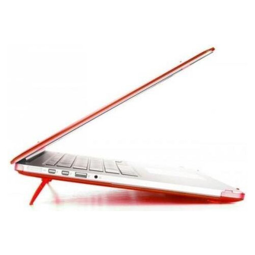 Чохол-накладка iPearl Crystal Case для MacBook Pro 13 Red (ARM38447) фото №2