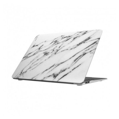 Чохол для ноутбука Laut HUEX Elements для MacBook Air 13'' 2018 Marble White (LAUT_13MA18_HXE_MW) фото №1