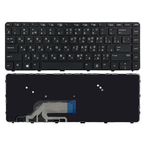 Клавіатура для ноутбука HP ProBook 430 G3 440 G3 445 G3 430 G4 440 G4 чорна B1 High Copy фото №1