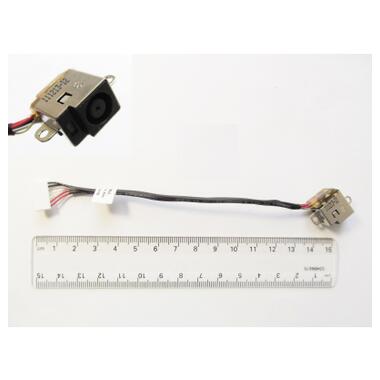 Роз'єм живлення ноутбука з кабелем для HP PJ362 (7.4mm x 5.0mm + center pin), 7-pin, Універсальний (A49055) фото №1