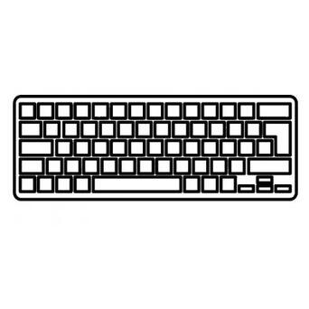 Клавіатура ноутбука Gateway NV47H біла UA (A43628) фото №1