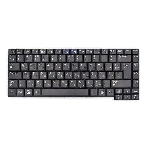 Клавіатура для ноутбука Samsung P500 чорний, без кадру фото №1