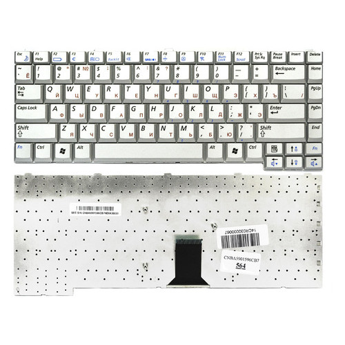 Клавіатура Samsung M50 M55 сіра (CNBA5901596CB7) фото №1