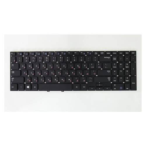 Клавіатура для ноутбука SAMSUNG NP270E5E, NP300E5V, NP350E5C, Black, RU (A11702) фото №2