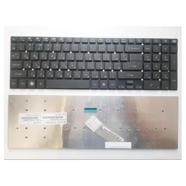 Клавіатура ноутбука Packard Bell NV50/NV51/NV53/NV55/NV59/NV73 F4211 чорна без рамки RU (A43536) фото №1