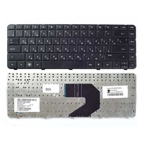 Клавіатура HP Pavilion G4-1000 G6-1000 Compaq 630640650 Compaq Presario CQ43 CQ57 CQ58, чорна (633183-251) фото №2