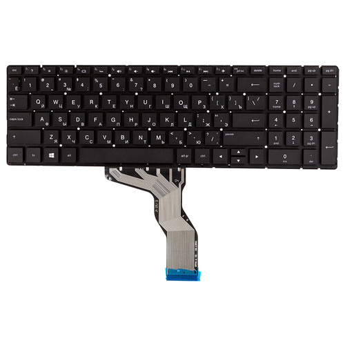 Клавіатура для ноутбука HP 250 G6, 258 G6 з підсвічуванням фото №1