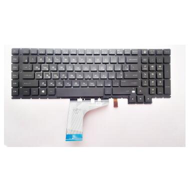 Клавіатура ноутбука HP Omen 17-AN Series чорна з підсв UA (A46187) фото №1