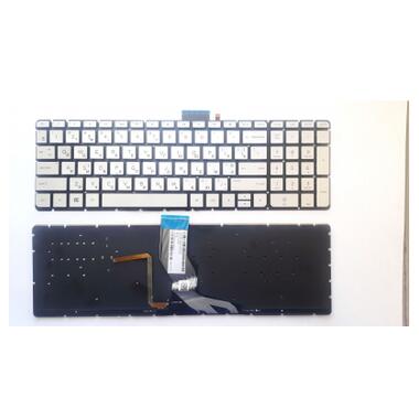 Клавіатура ноутбука HP Pavilion 15-AB/15Z-AB/15-AK/15-BC/17-AB/Omen 15-AX срібло (A46191) фото №1
