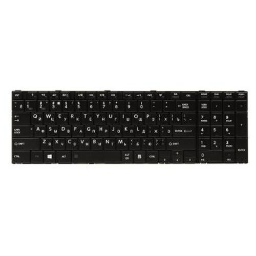 Клавіатура ноутбука PowerPlant TOSHIBA Satellite C850, C870 чорний, чорний кадр (KB310272) фото №1