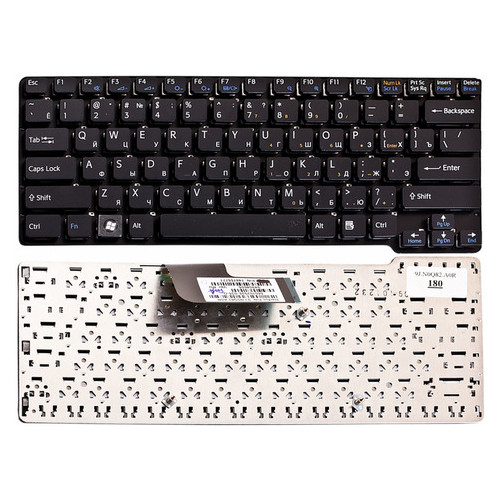 Клавіатура Sony VGN-CW Series Чорна (148755771) фото №1