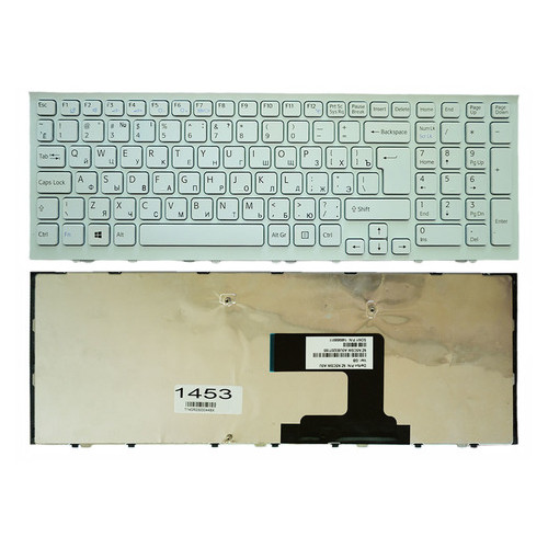 Клавіатура Sony VPC-EL Series Біла (148969261) фото №1