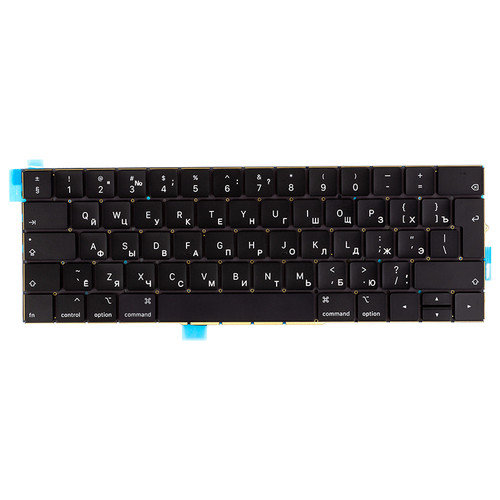Клавіатура для ноутбука APPLE MacBook Pro 13 A1706 сенсорна панель, чорний фото №1