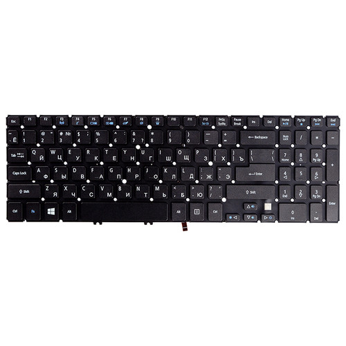 Клавіатура для ноутбука ACER Aspire M3-MA50, M5-581T чорний фото №1