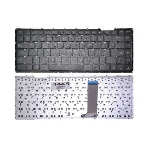 Клавіатура Asus X451 D450, чорна без рамки, Прямий Enter фото №1