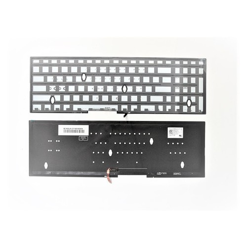 Клавіатура для ноутбука ASUS N501V, N501VW, N541, Q501, Black, RU з підсвічуванням (A11690) фото №3
