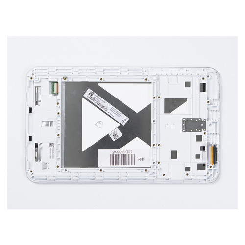 Модуль: тачскрин LCD для планшета ASUS MeMO Pad 8 ME180A (K00L), (Дисплей B080EAN02.0 1280*800, 31pin(mipi)) з рамкою, White 001579 фото №1