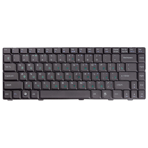 Клавіатура для ноутбука ASUS F80, F82, K41 чорний фото №1