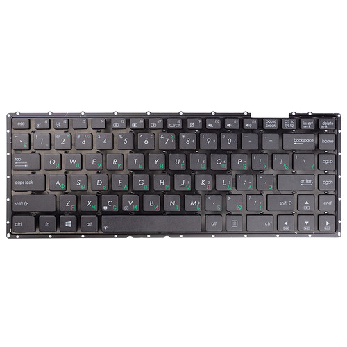 Клавіатура для ноутбука ASUS X401, X401E, чорний, без кадру фото №1