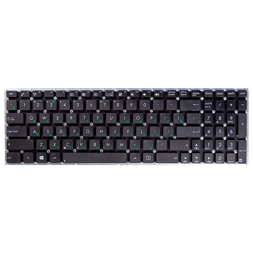 Клавіатура для ноутбука ASUS X556, X556U чорний фото №1