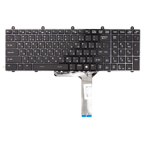 Клавіатура для ноутбука MSI GX60, GE60, GE70, GT60 чорний, чорний кадр фото №1