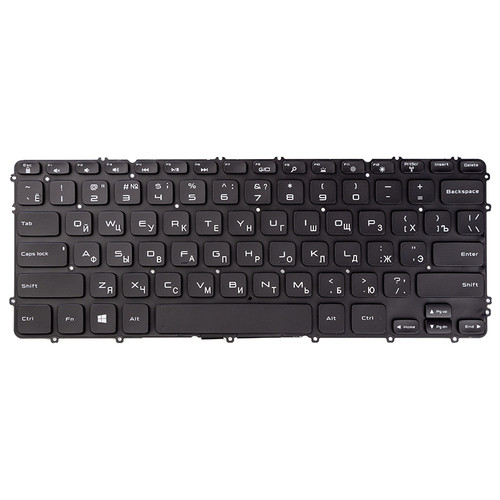 Клавіатура для ноутбука DELL Precision M3800 XPS 15 9530, чорний, підсвічування фото №1