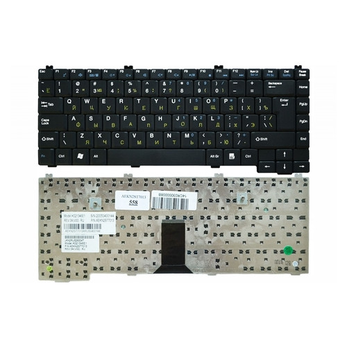 Клавіатура Lenovo IdeaPad A800 E420 V60 V66 V80 чорна (AEKN2ST7013) фото №1