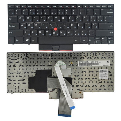 Клавіатура Lenovo IBM ThinkPad Edge E320 E325 E420 E420s E425 Чорна Fingerpoint (04W2631) фото №1