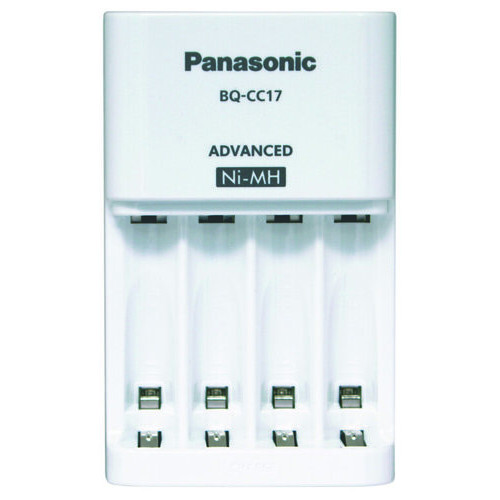 Універсальний ЗУ Зарядний пристрій Panasonic BQ-CC17 3MCDE (K-KJ17MCD40E), AA/AAA, Eneloop ready, LED індикатор, чотириканальний, 300/150mA, Eco Box фото №4