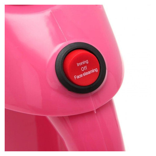 Отпариватель вертикальный ручной Аврора A7 Pink для одежды и мебели, утюг-парогенератор 1400Вт (55500411) фото №4