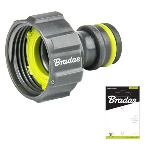 Адаптер на кран Bradas LIME LINE з різьбленням 3/4 LE-02195K фото №1